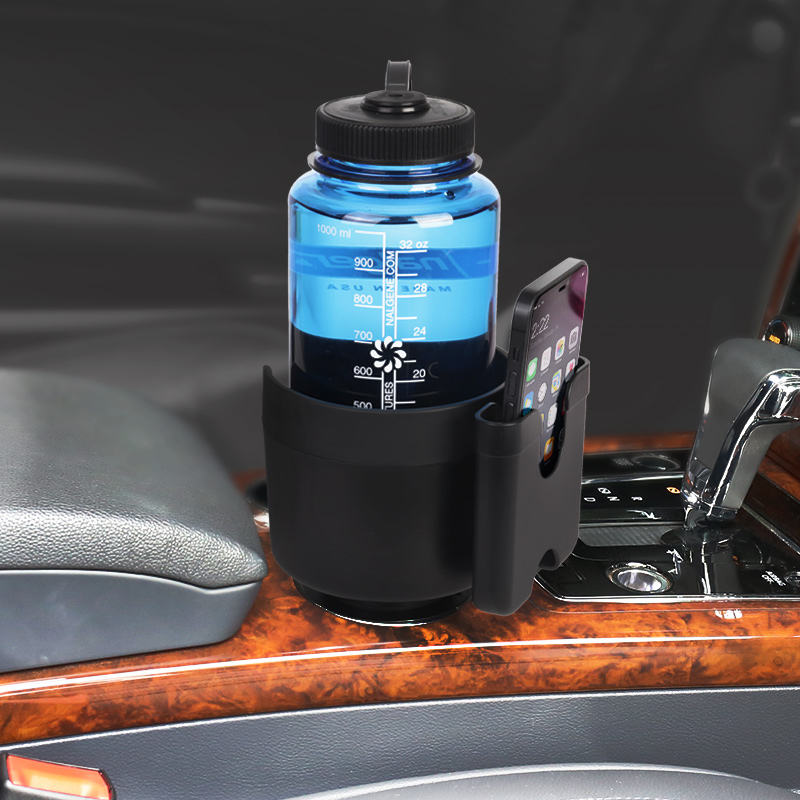 Joyren 2-in-1 Car Cup Holder Expander with Adjustable Phone Mount | Auto Accessories